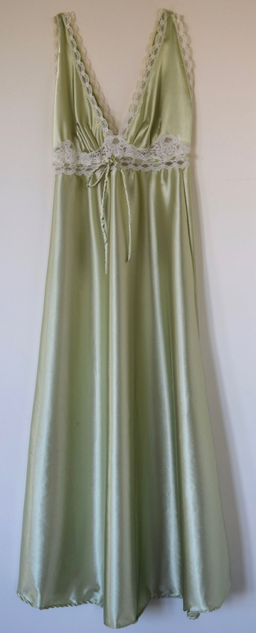 Vintage Style Sage Green Long Prom Dress Sexy Party Dress HZ1023